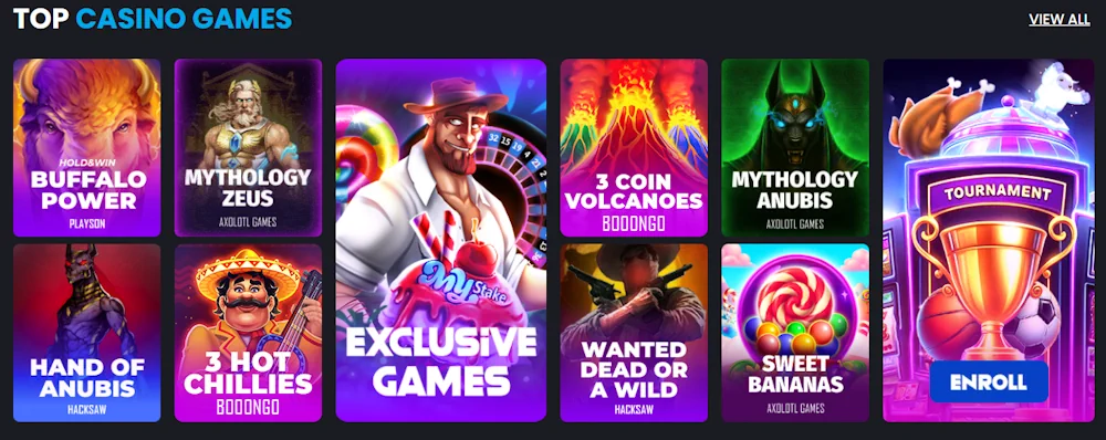 Giochi MyStake Casino